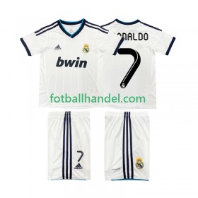 Barn Fotballdrakter Real Madrid Cristiano Ronaldo 7 2012 2013 Hjemme Retro Kortermet